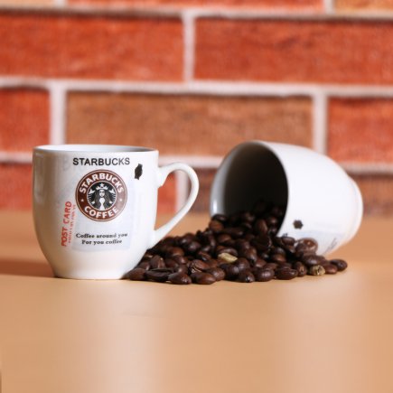 فنجان قهوه خوری استارباکس کد 073 بسته 2 عددی